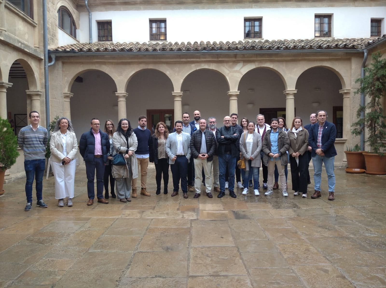 Asistentes a la reunión del Club Producto Turístico &#039;Castillos y Batallas&#039;.