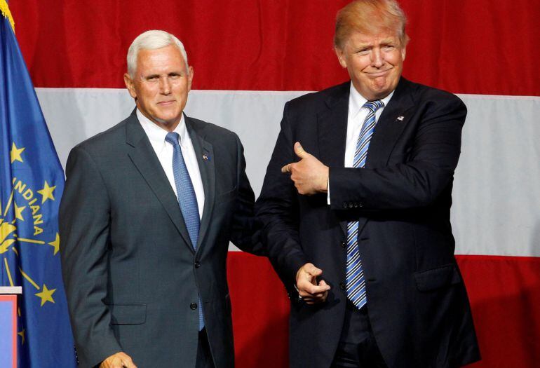 Trump ha confirmado a través de Twitter que Pence será su compañero en estas elecciones 