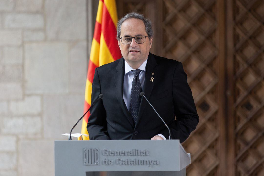 El president de la Generalitat, Quim Torra