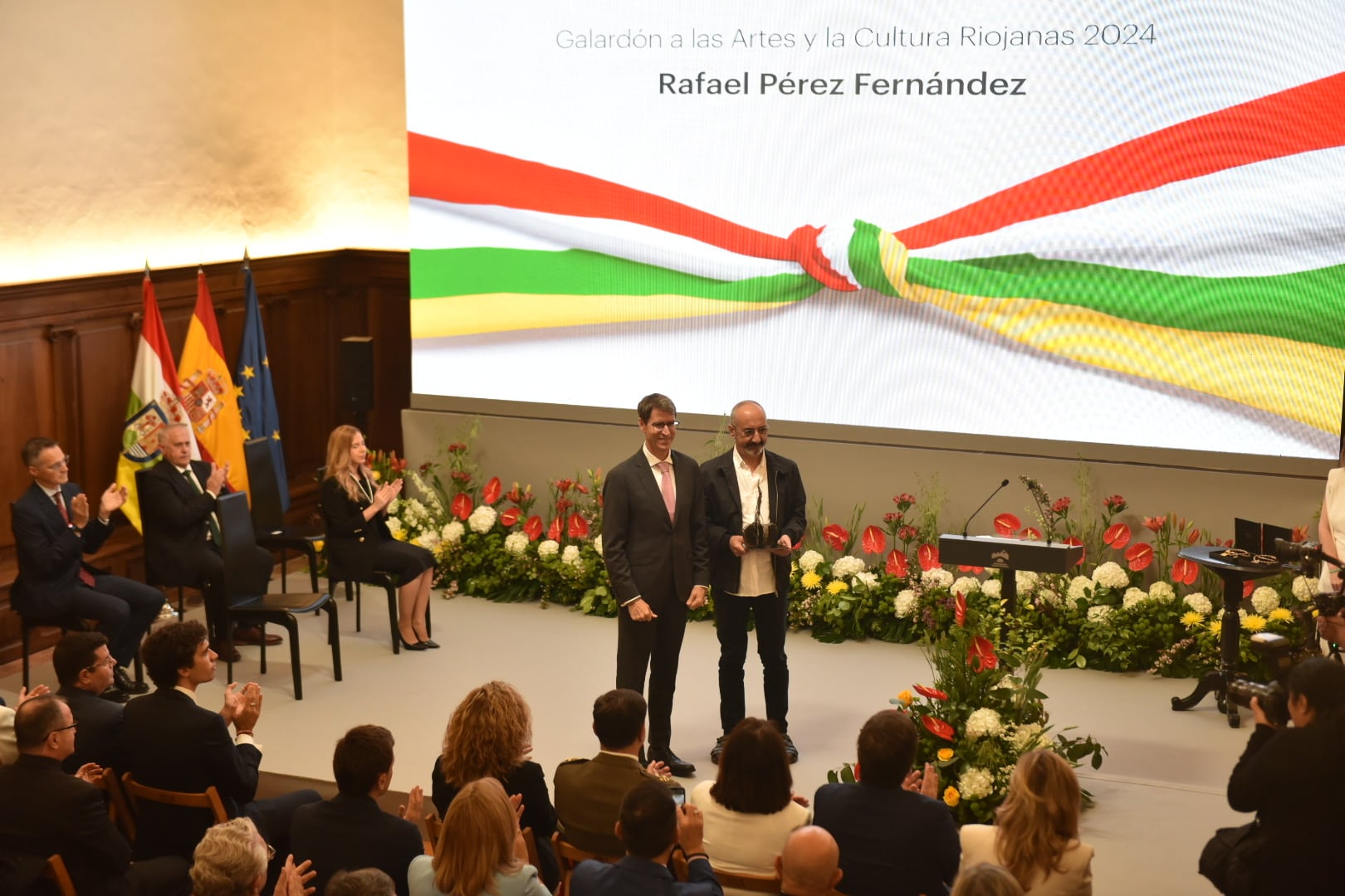 Rafael Pérez, galardón de las Artes y la Cultura en La Rioja en 2024