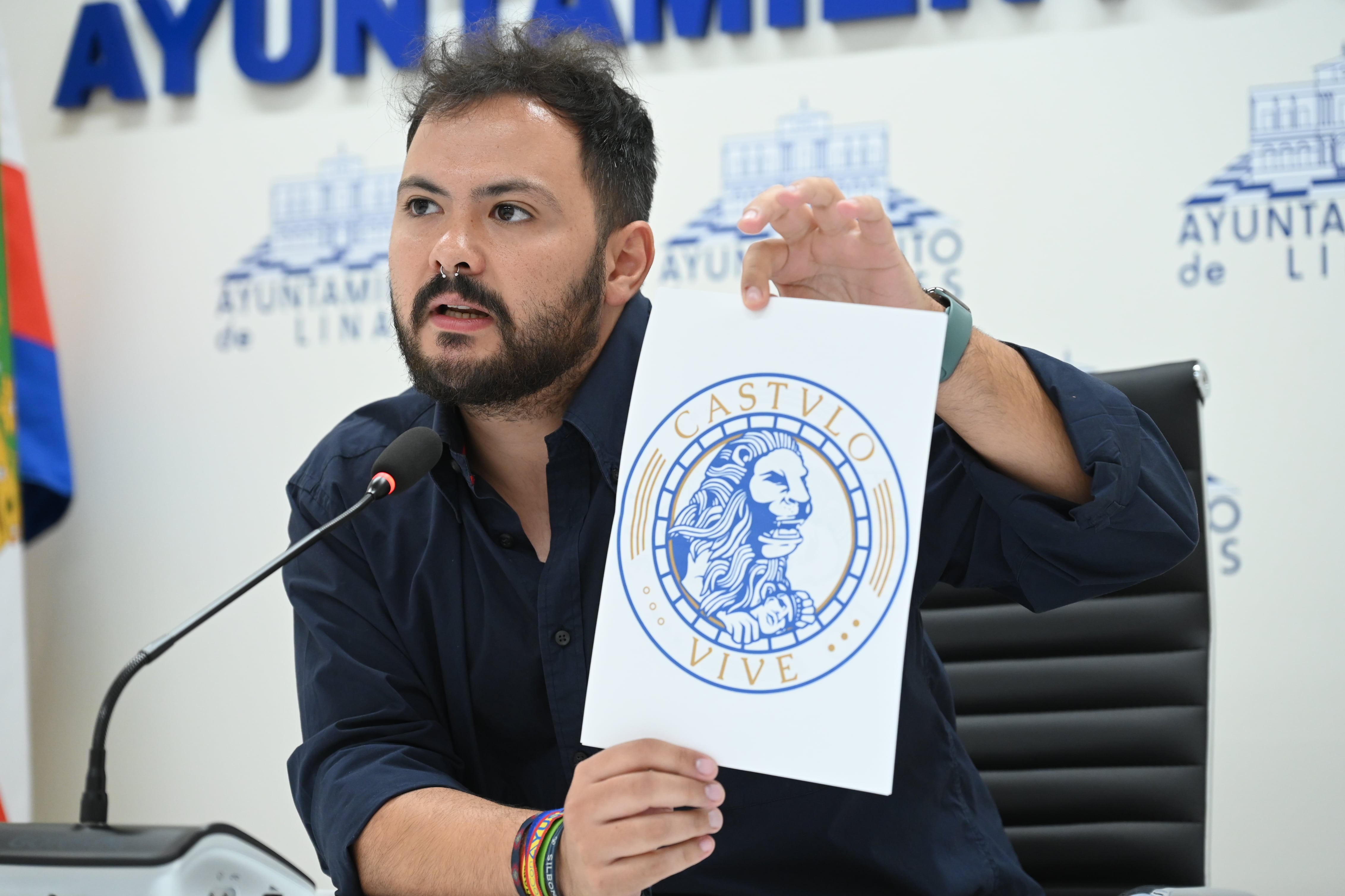 Martín de la Torre, concejal de Deportes en Linares.