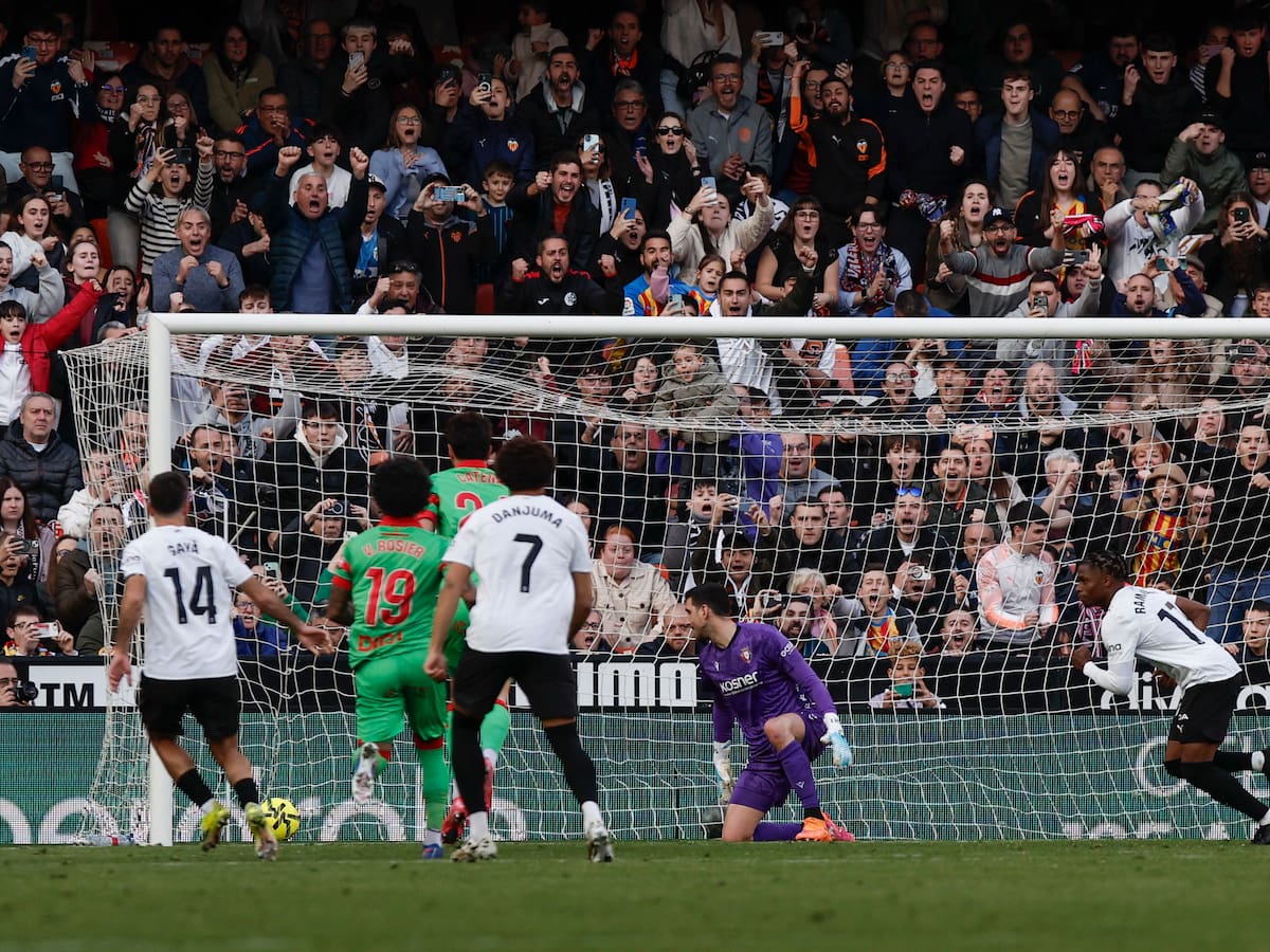 Osasuna de ganar al Real Madrid a no comparecer en Valencia
