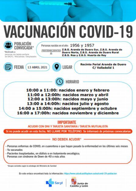 Información actualizada de la convocatoria