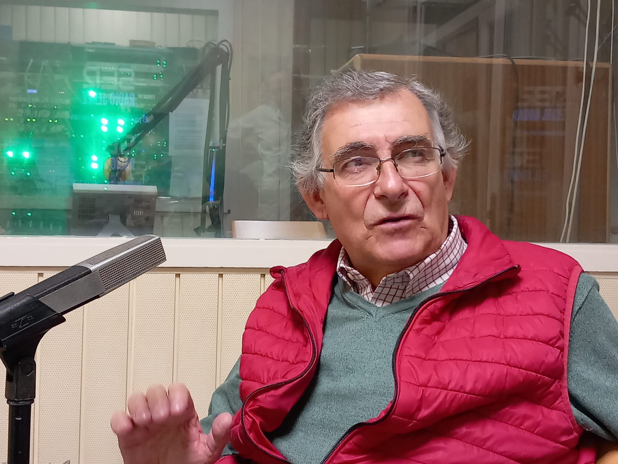 José Luis López de Carrizosa, en Radio Jerez