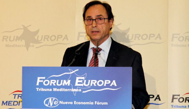 Vicent Soler, conseller de Hacienda en Fórum Europa Tribuna Mediterránea