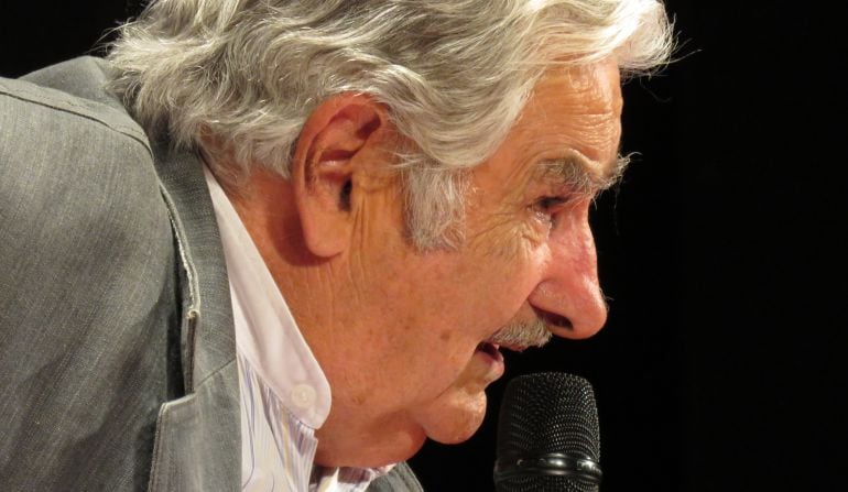 José Mujica, expresidente de Uruguay, durante su intervención en el Congreso de la Sabiduría y el Conocimiento