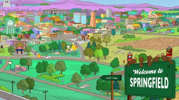 Springfield está inspirado en el Springfield de Oregon.