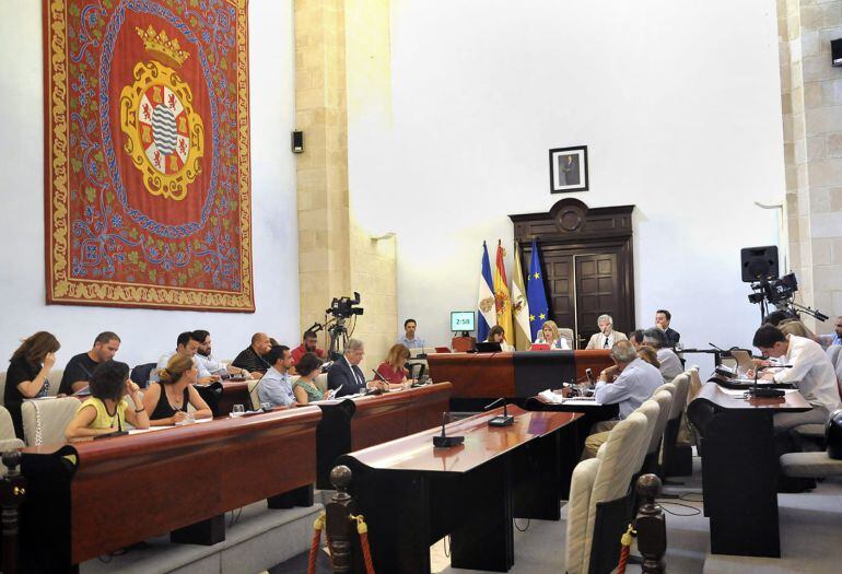 Pleno municipal del Ayuntamiento de Jerez