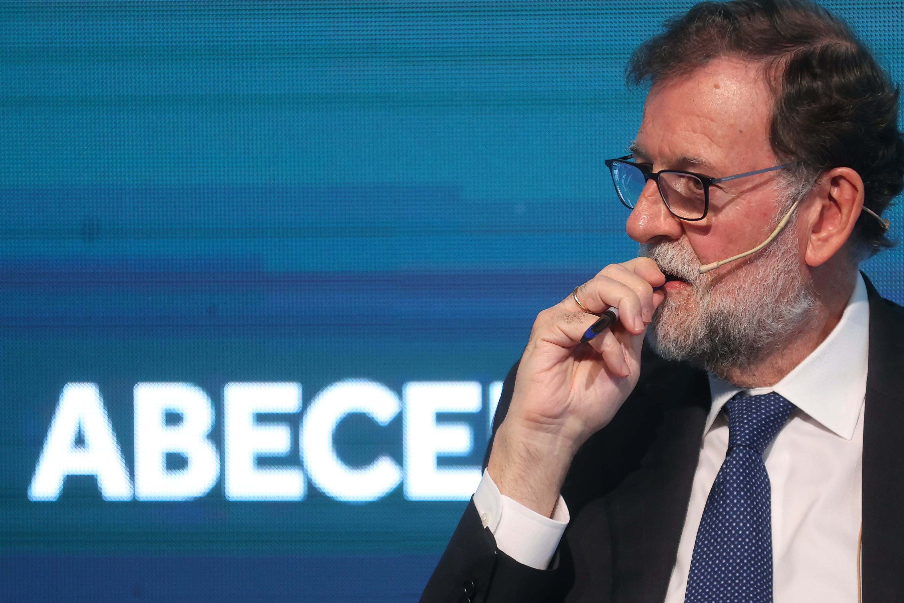 Mariano Rajoy, expresidente del Gobierno, participa en el cierre del foro &#039;Otro Cambio Climático&#039; en Buenos Aires (Argentina).