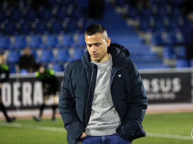 Dani Llácer, enternó la temporada pasada al Unionistas de Salamanca y desde julio dirige a Ourense/Unionistas CF