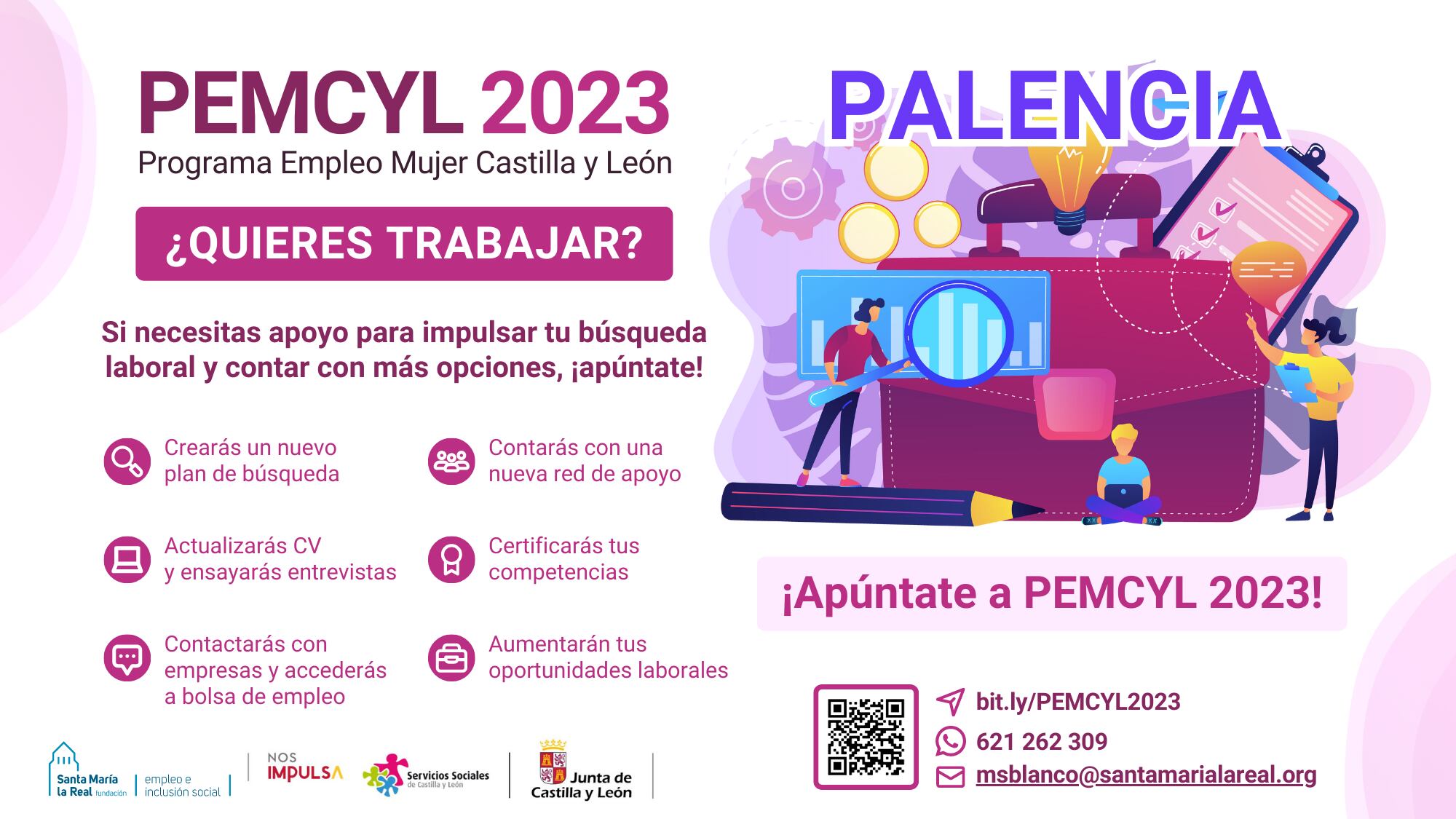 Últimos días para que mujeres de la capital y de la provincia de Palencia se apunten a la nueva edición de PEMCYL