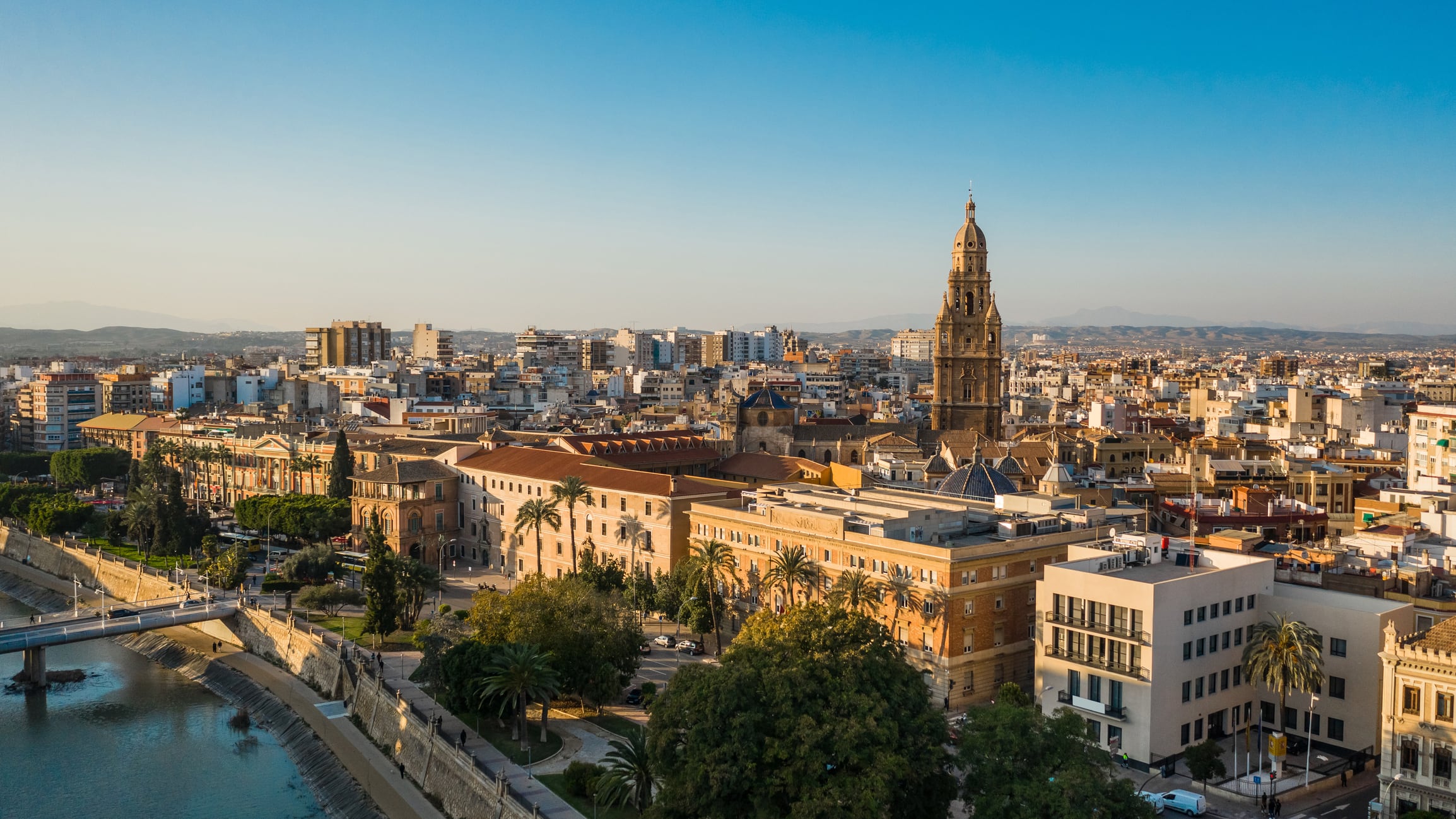 Vista de la ciudad de Murcia