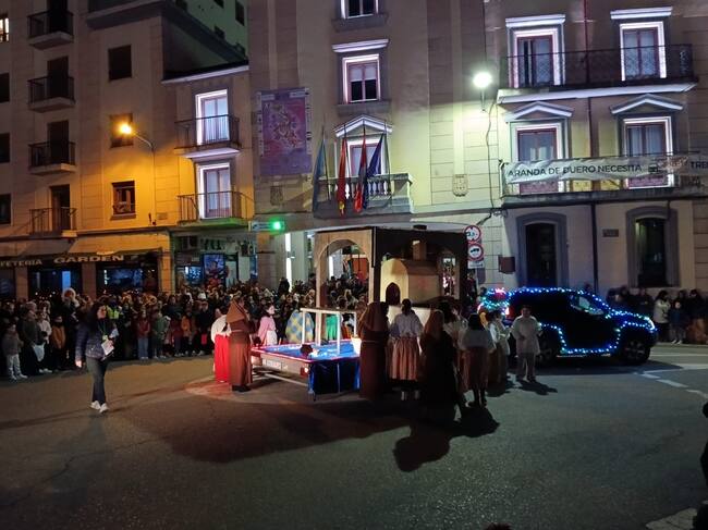 Cabalgata 2025 en Aranda de Duero