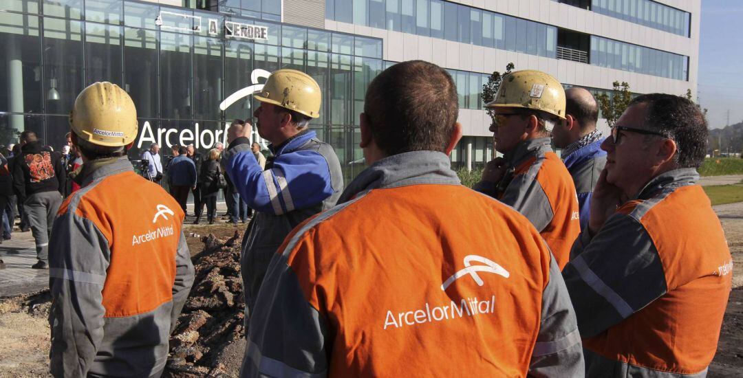 Trabajadores de Arcelor 