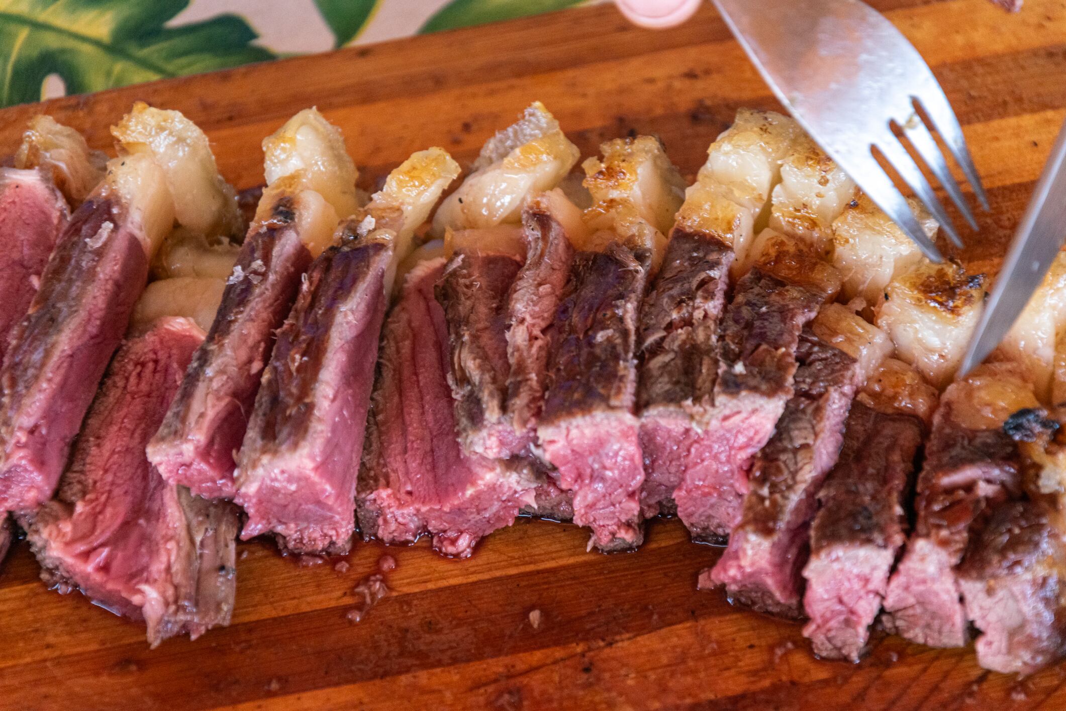 Carne a la parrilla.