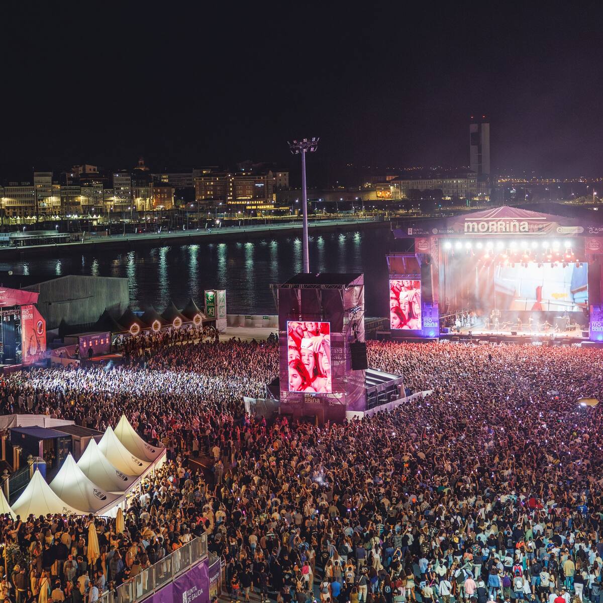 El Concello de A Coruña considera que el éxito del Morriña Fest es un punto de inflexión en la colaboración con el puerto