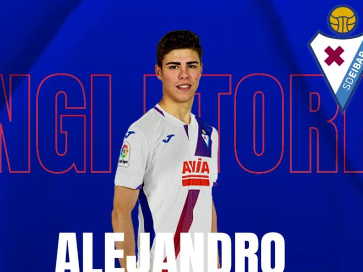 Alejandro Pozo, quinta cara nueva del Eibar