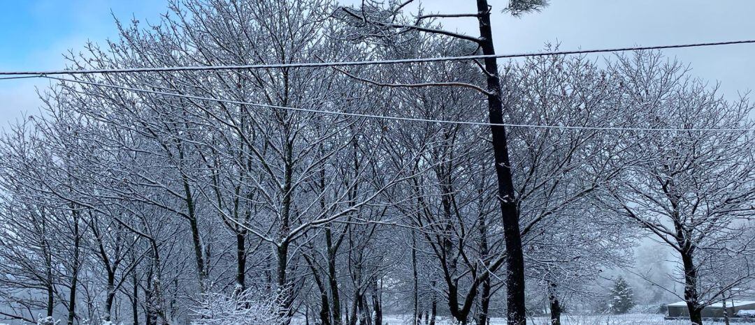 Nieve en la Provincia de A Coruña