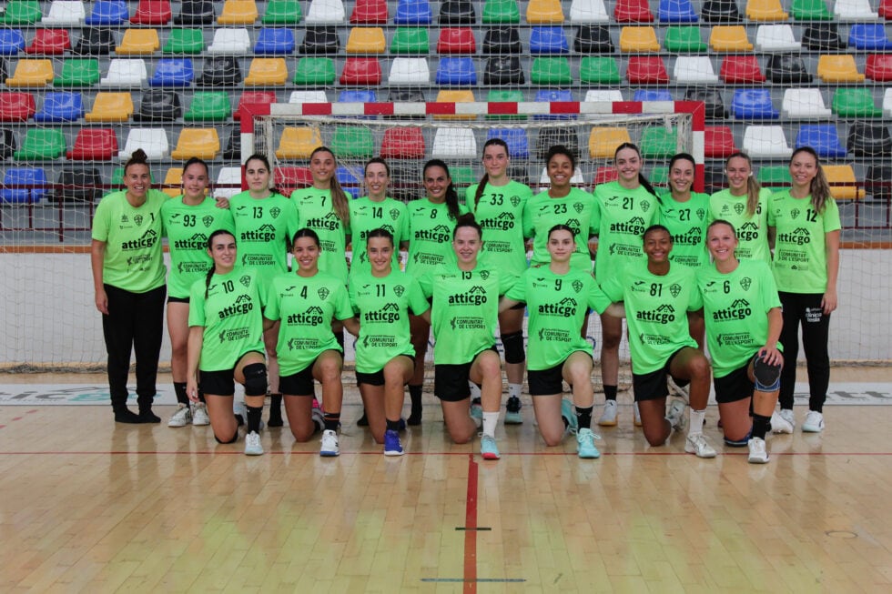 Las jugadoras del Elche Atticgo que han empezado la pretemporada