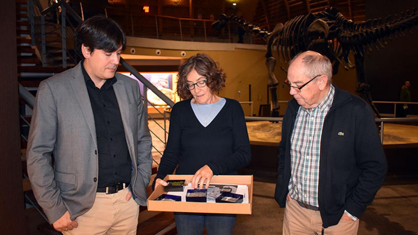 Presentación en el Museo del Jurásico de Asturias