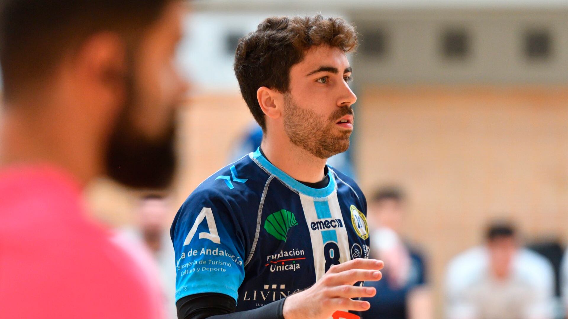 José Antonio Consuegra con el Trops Málaga