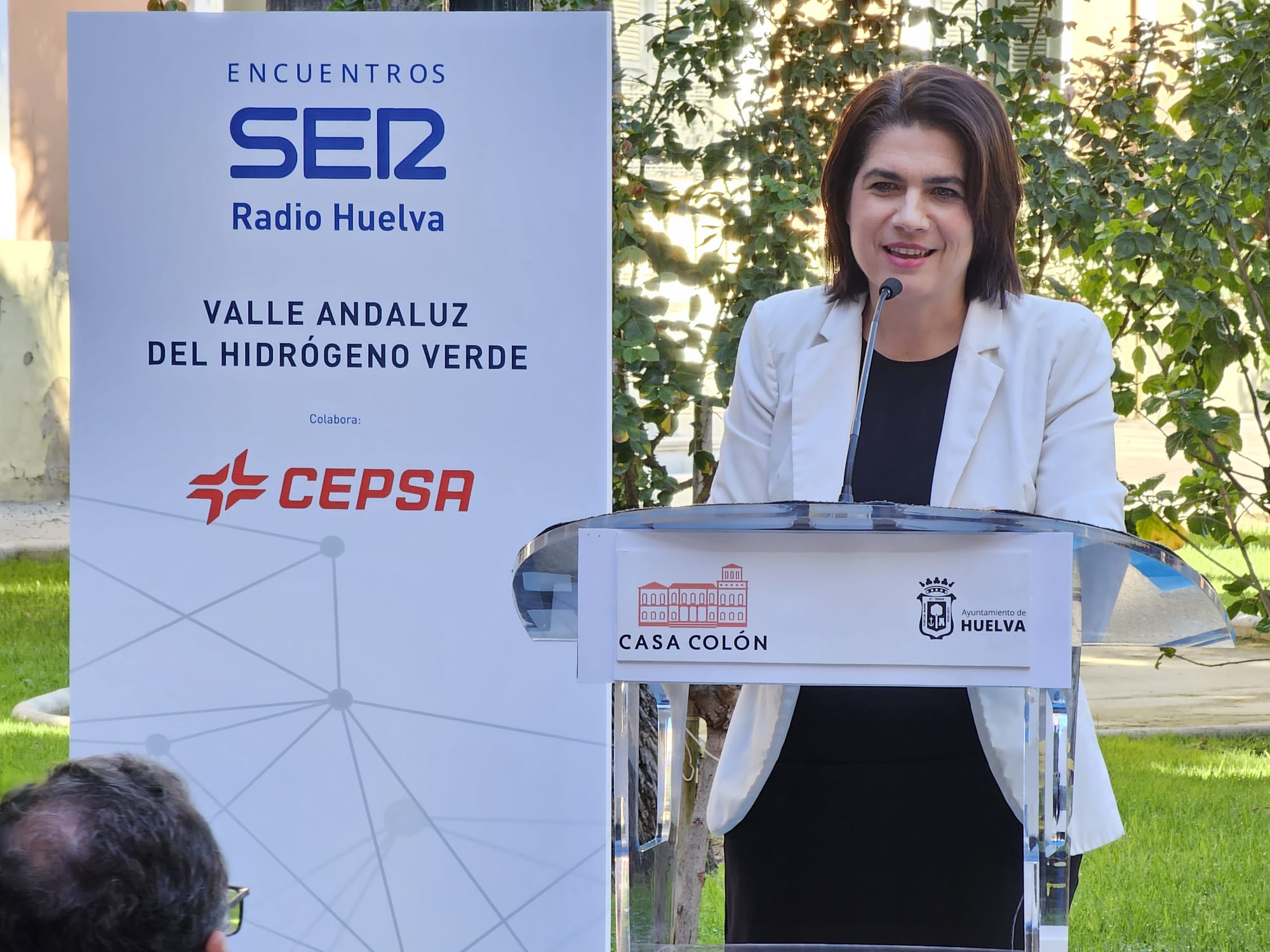 Lucía Núñez en los Encuentros SER. Valle Andaluz del Hidrógeno Verde, de Cepsa