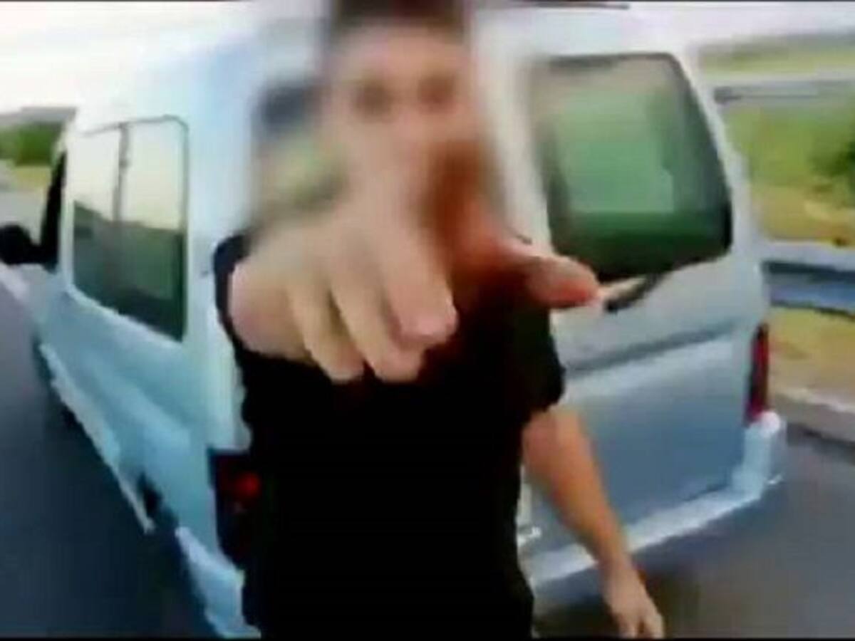 "Te tenías que haber matado": el acoso a un ciclista que grabó toda la escena