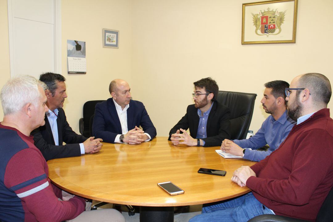 Reunión con Alejandro Soler en Novelda