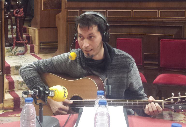 David Angulo en el Congreo de los Diputados