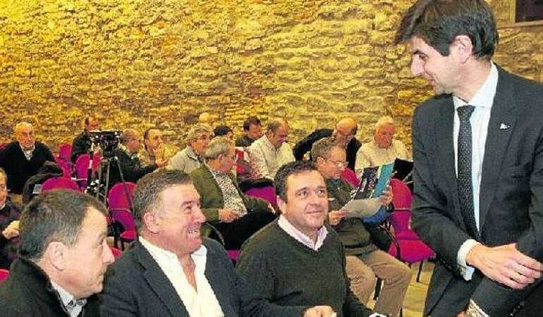 Luis Querejeta, Santi Arenaza, Rafa Pedreira y Alfonso Fernández de Trocóniz.