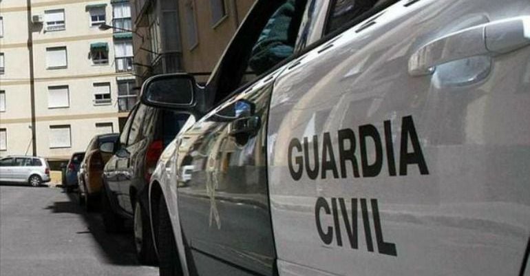 Coche Guardia Civil. Foto de archivo