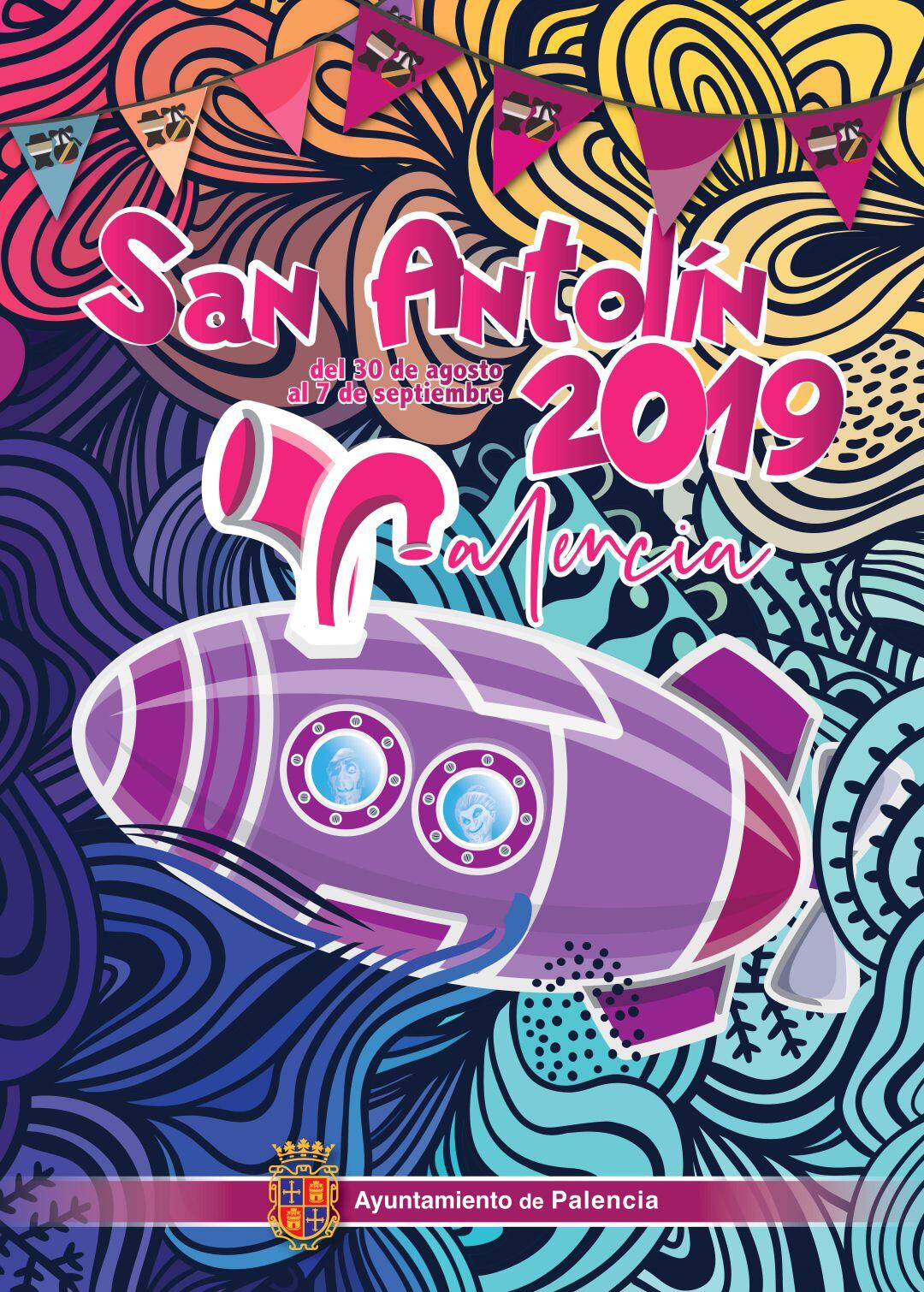 Cartel de las Fiestas de San Antolín 2019