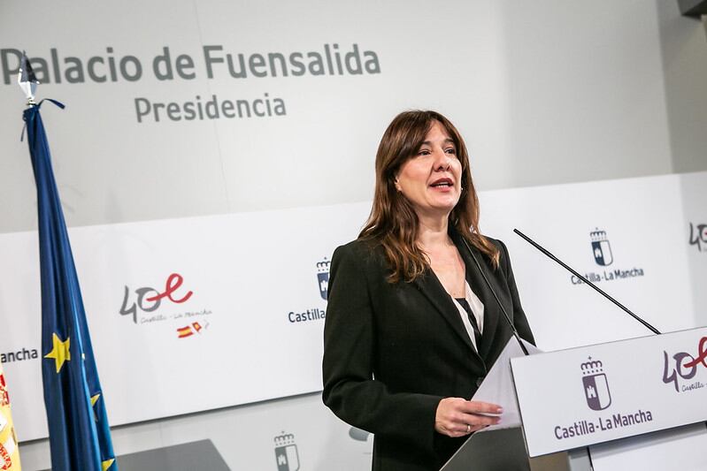 Blanca Fernández, portavoz del Gobierno de Castilla-La Mancha