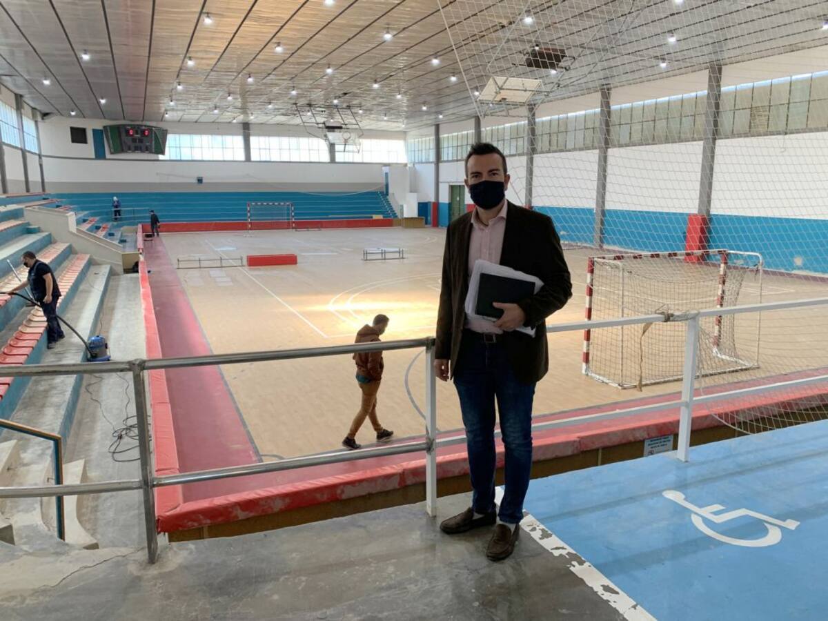 El pabellón Juan Carlos Verdú de Elda volverá a funcionar a mediados de noviembre