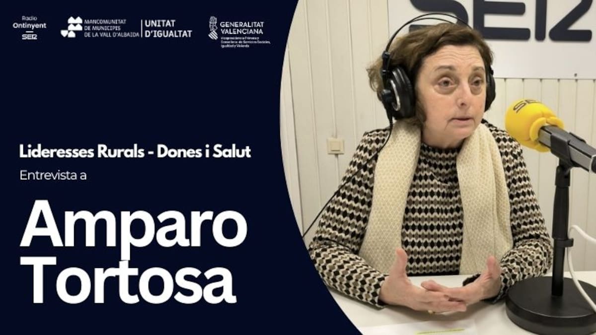 Entrevista a Amparo Tortosa. Enfermera jubilada con más de 40 años de trayectoria