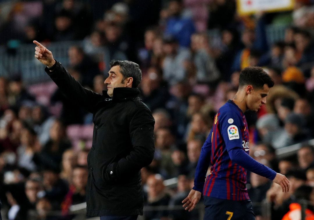 Barcelona coach Ernesto ValverdE