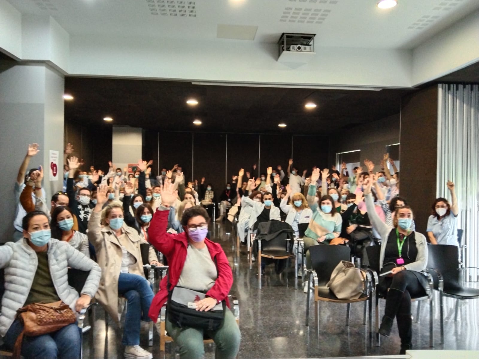 Asamblea del Comité de Empresa en el Hospital Marina Salud