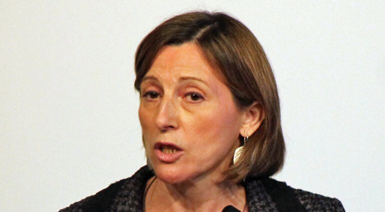 La presidenta del Parlament, Carme Forcadell