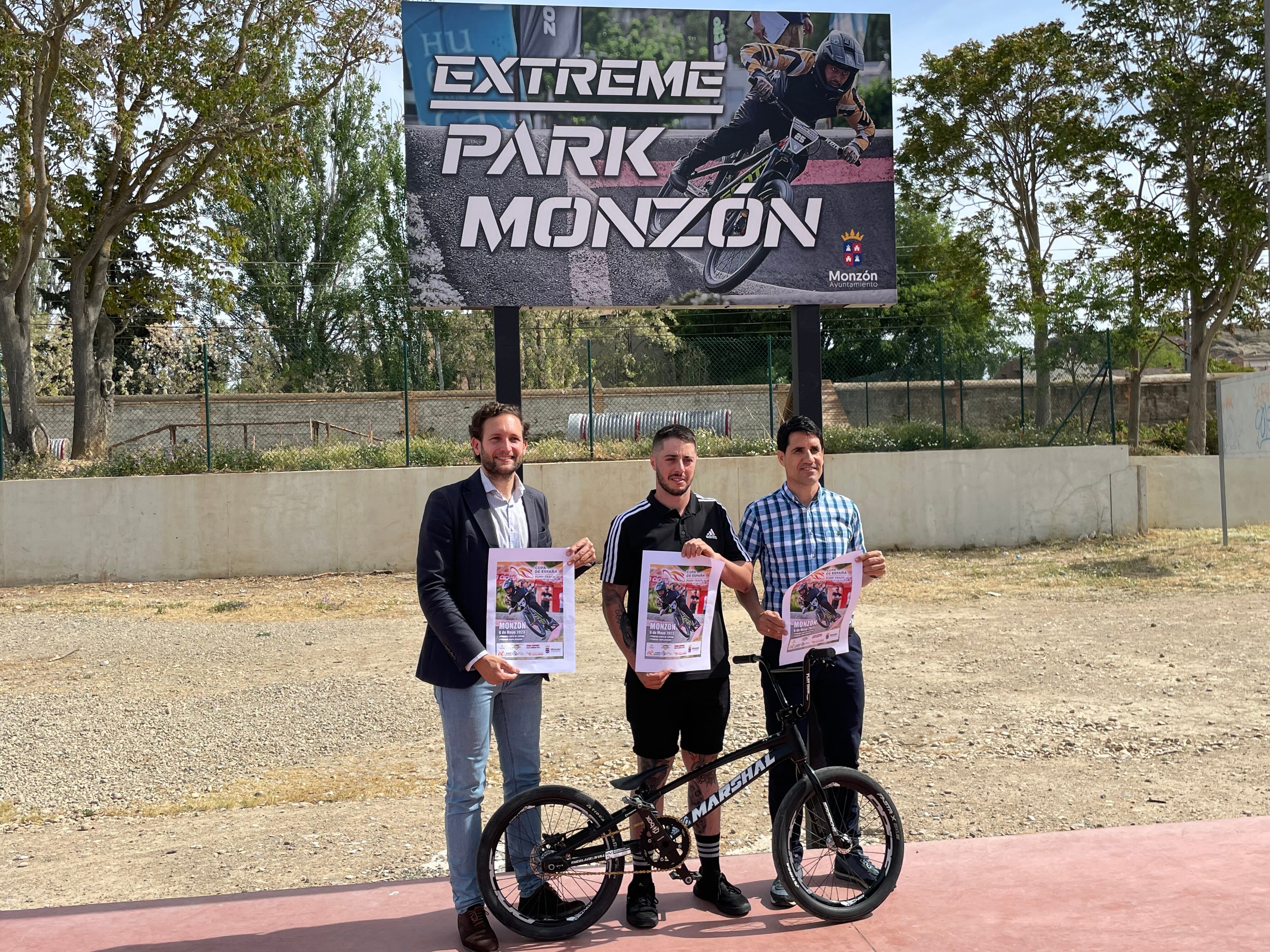 Presentación Copa de España Pump Track en Monzón