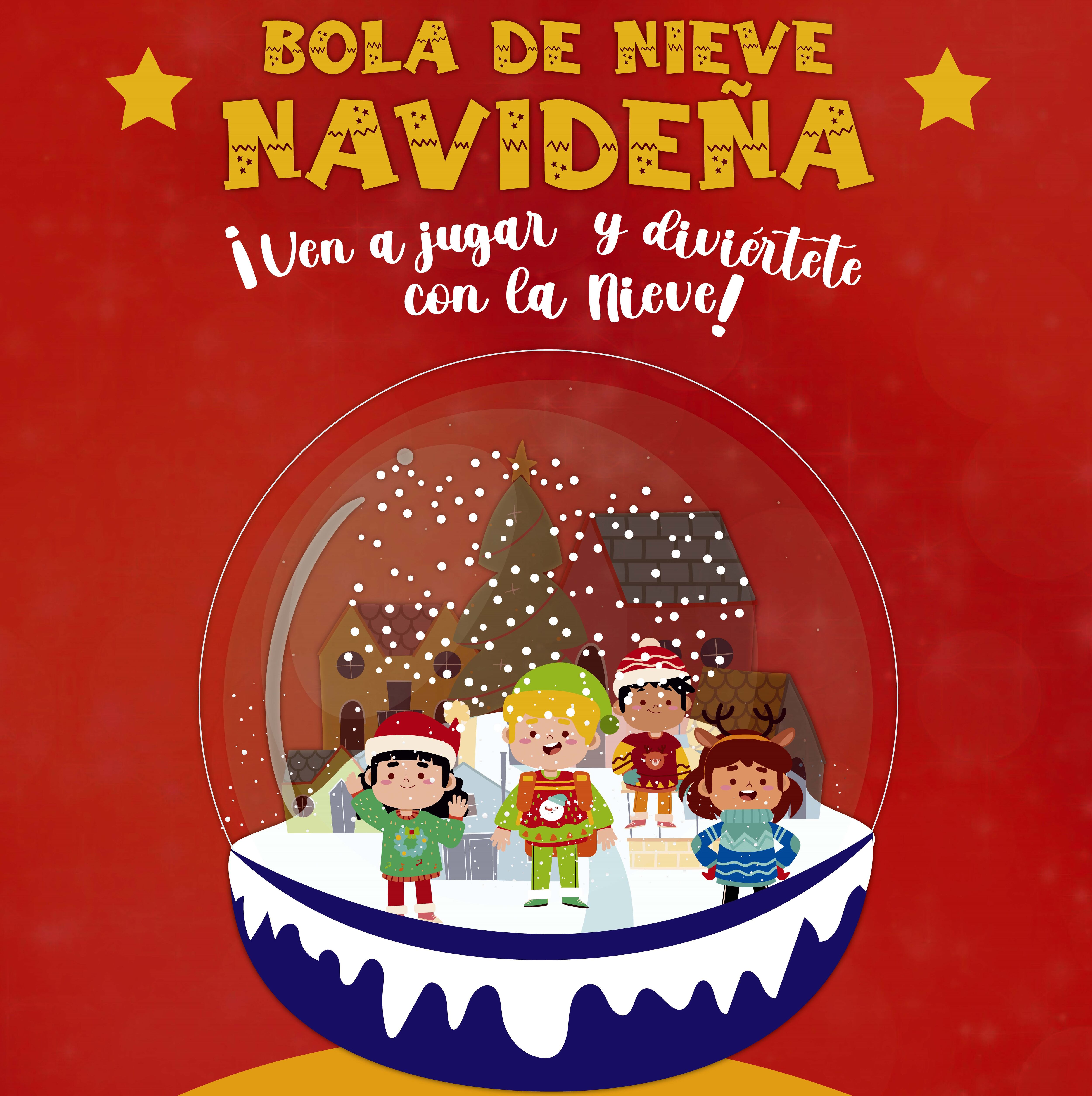 Cartel de la actividad &quot;Bola de Nieve&quot;
