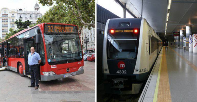 Dos unidades de EMT y Metro Valencia, dos de los operadores que salen perjudicados de los Presupuestos Generales del Estado