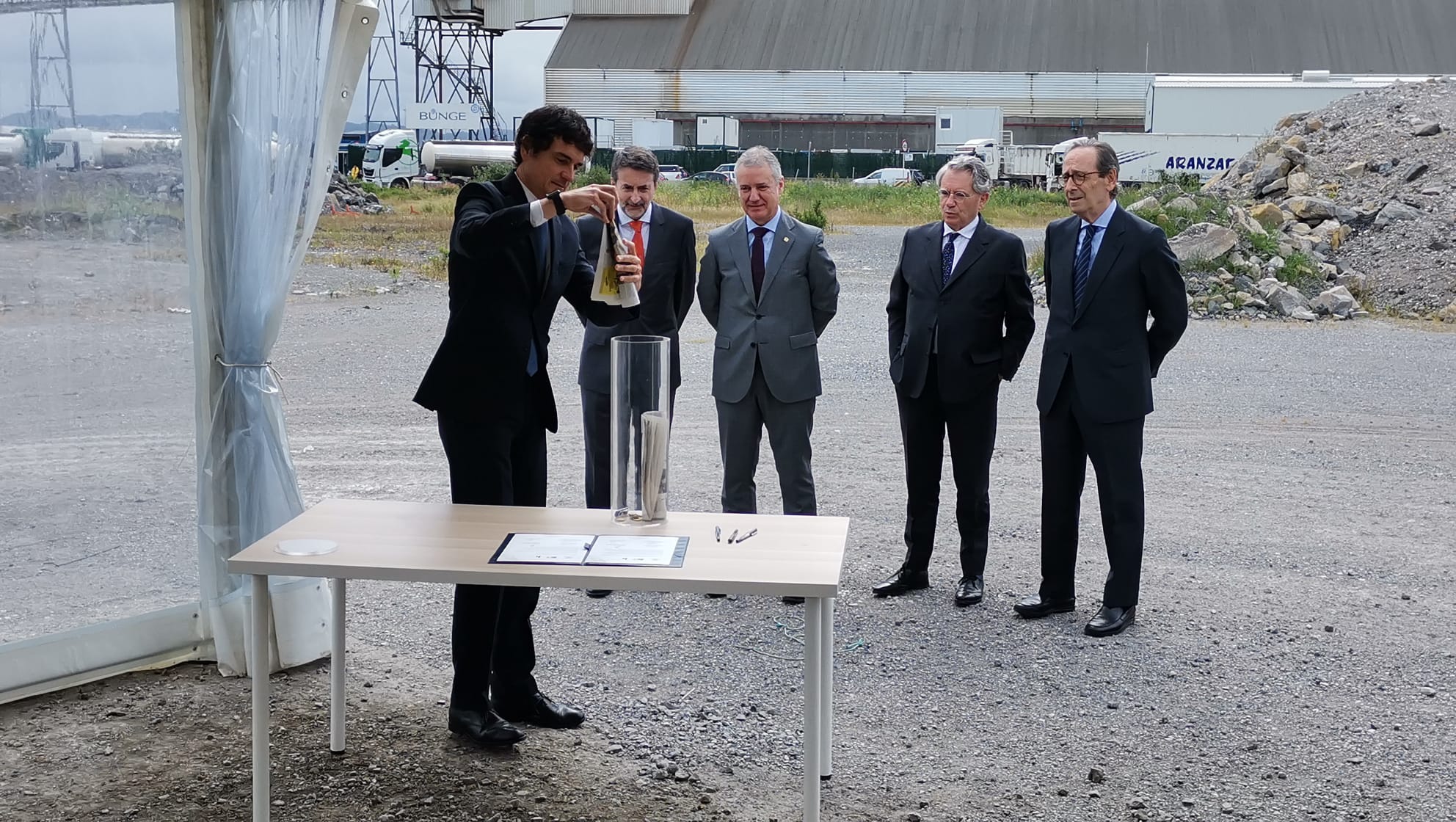 El acto ha contado con la presencia de Unai Rementeria.