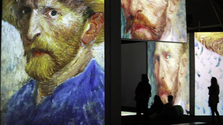 Elena Goroskova directora de Nomad Art explica lo que veremos en la exposición Van Gogh Alive que se inaugurará en el Ateneo el día 27