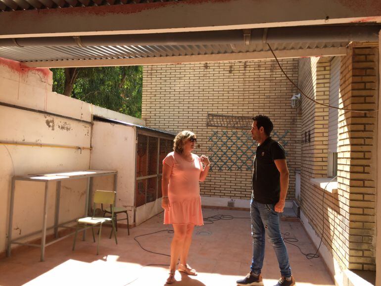 La edil de Educación, Silvia Rodríguez, ha visitado las instalaciones educativas