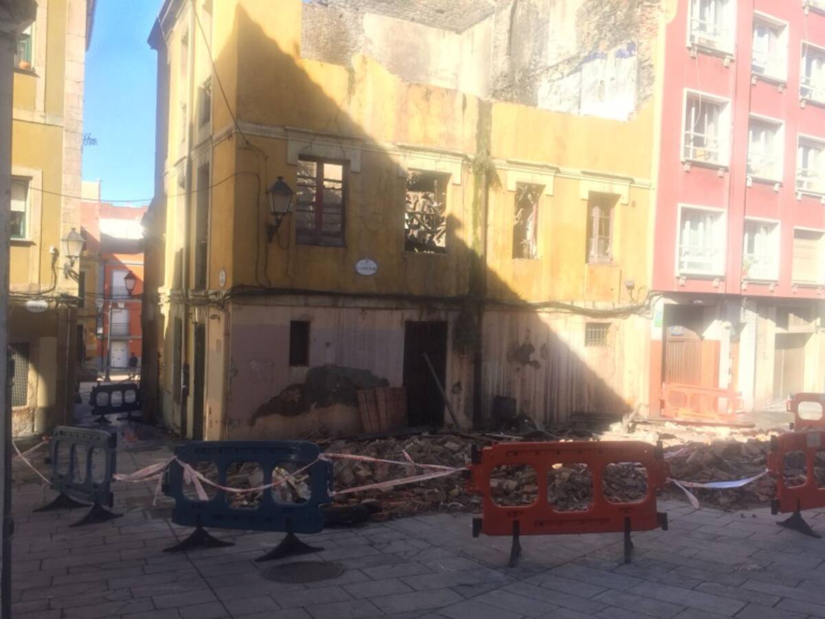 Declarado en ruina el edificio siniestrado de Cimavilla