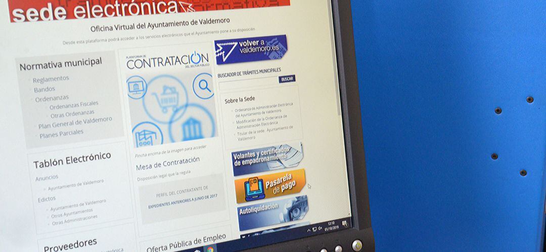 La gestión de tributos municipales ya está disponible a través de la página web municipal