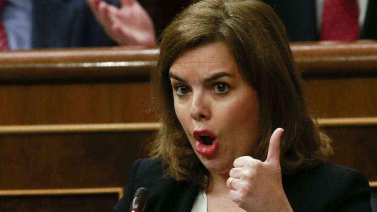 Sáenz de Santamaría usa por primera vez el término 'amnistía fiscal'