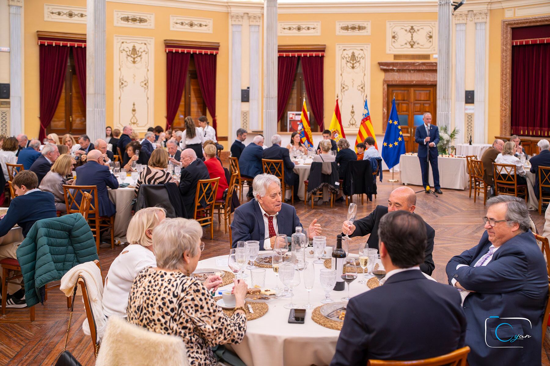 Imagen general del Salón Rotonda del Círculo Industrial