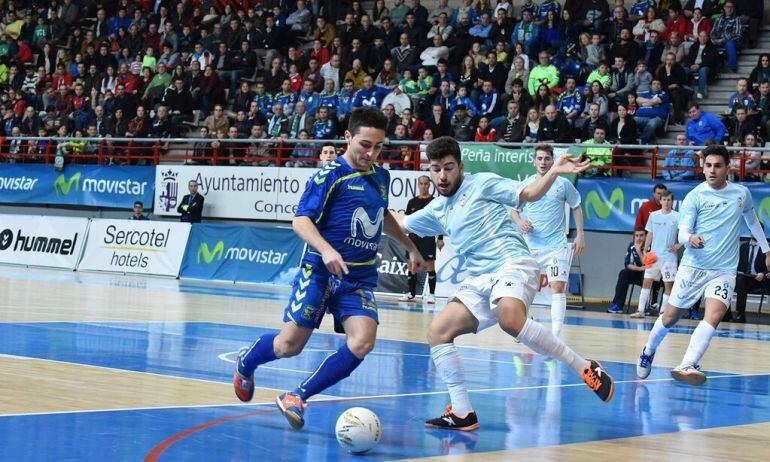 El Santiago Futsal no pudo con el líder Inter Movistar