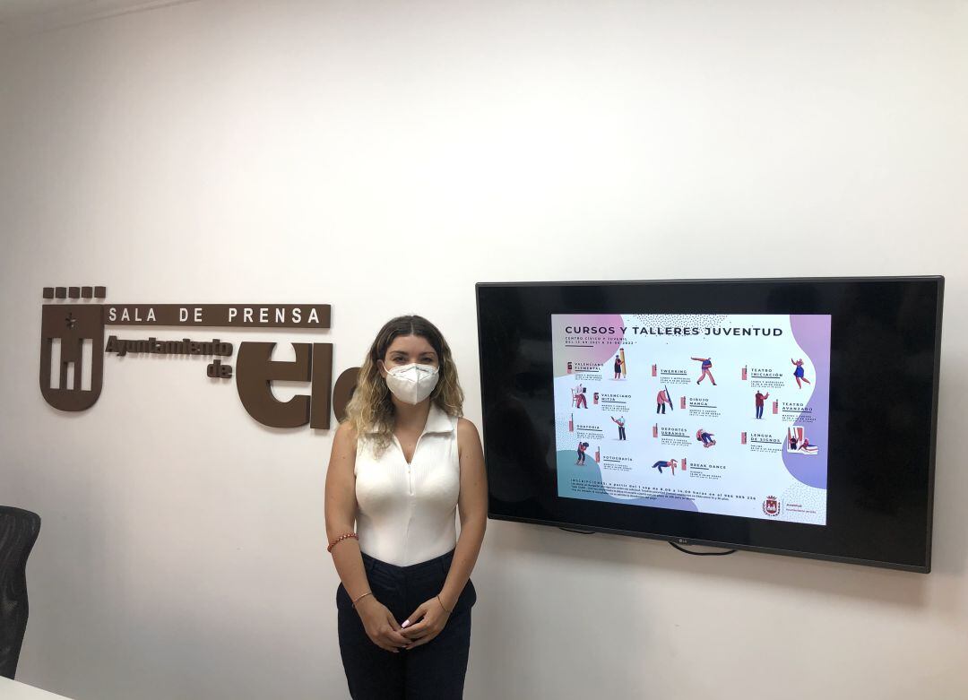 Anabel García, edil de Juventud de Elda 